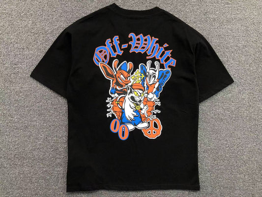 Off White Gang Tee Black