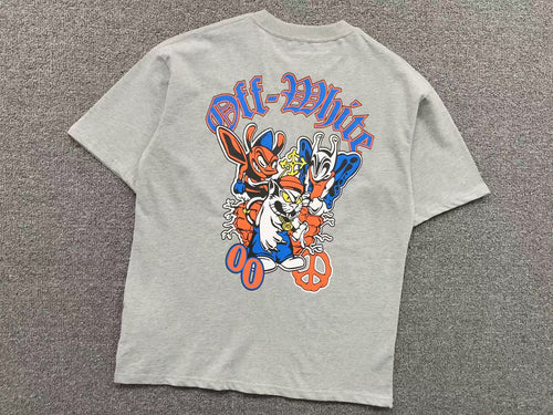 Off White Gang Tee Grey