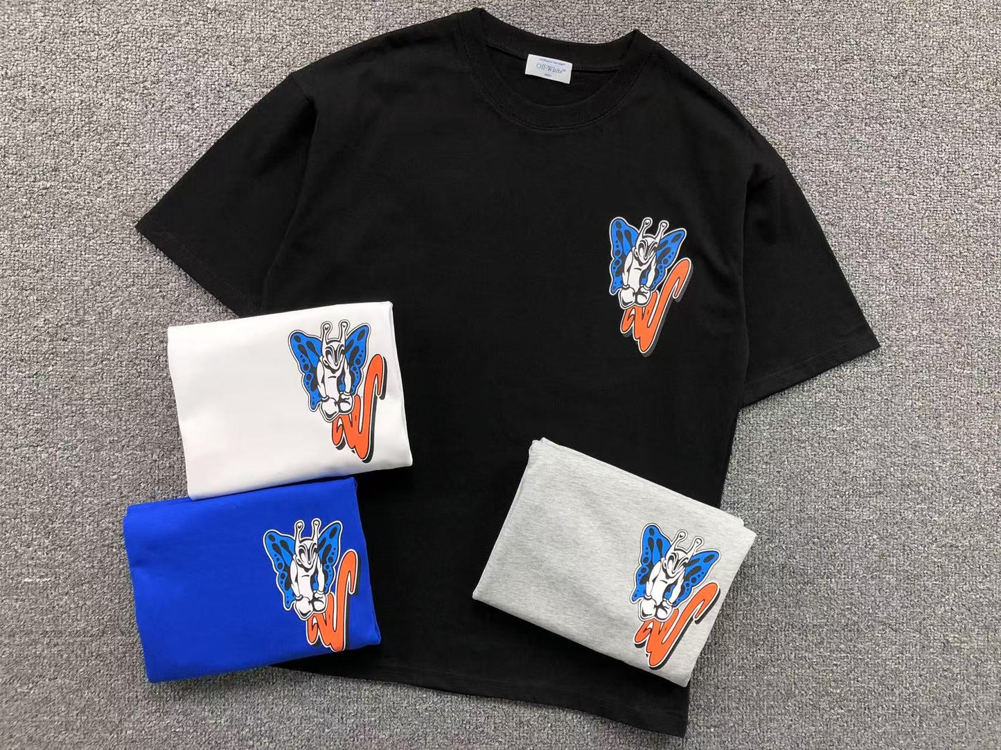 Off White Gang Tee White