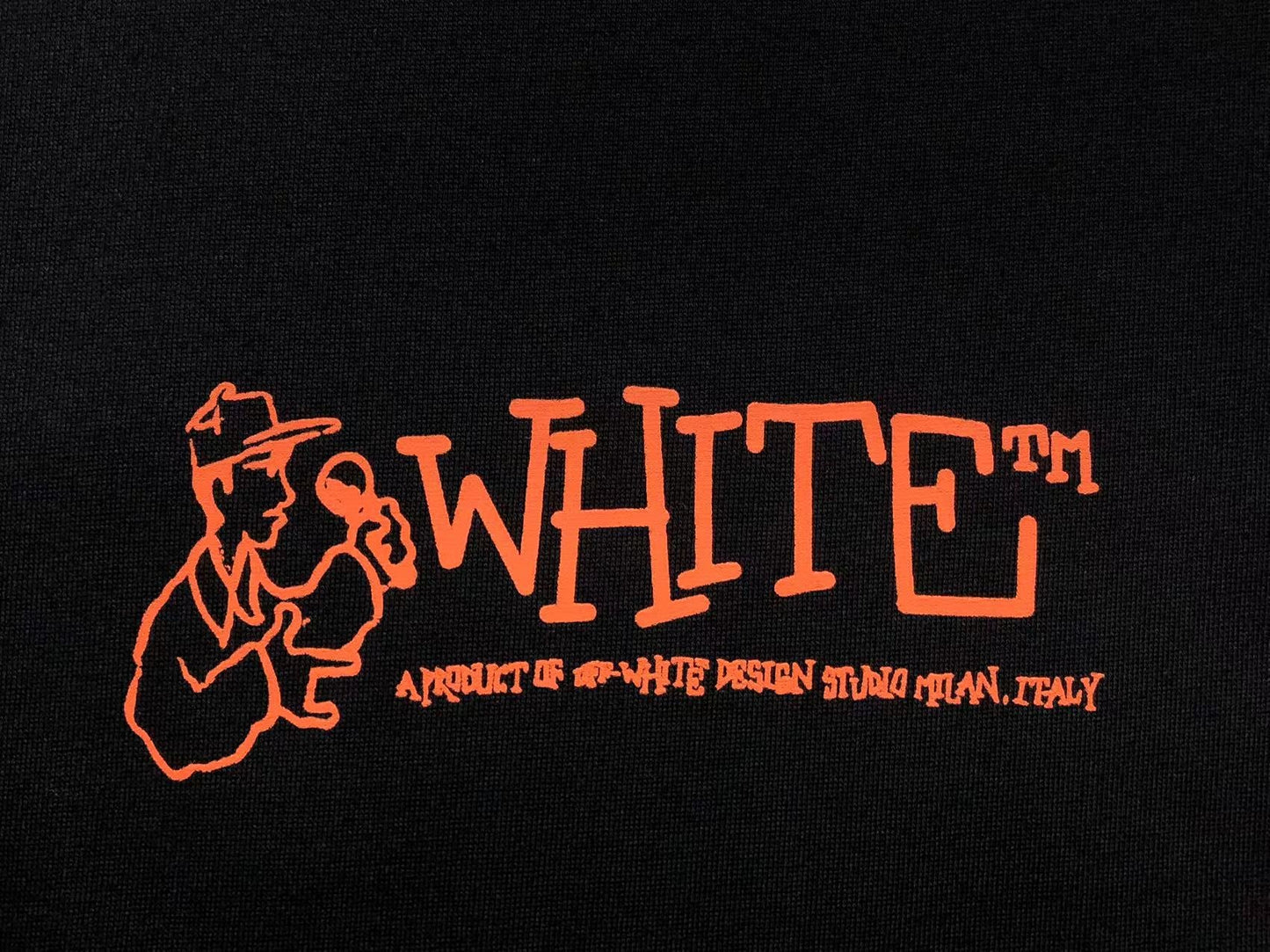 Off White Graffiti Arrow Tee Black