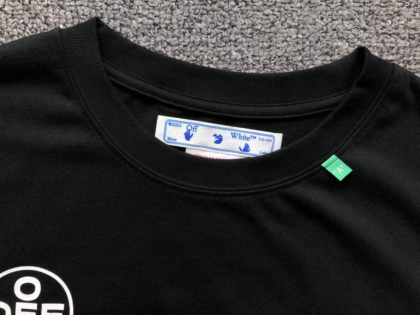 Off White Impressionism Tee Black