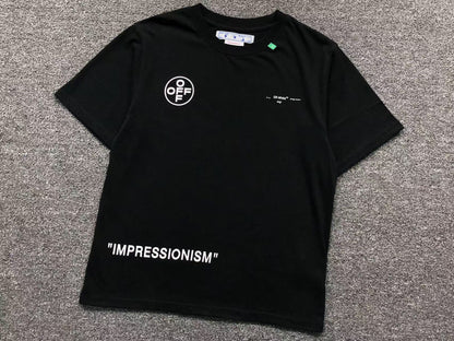 Off White Impressionism Tee Black