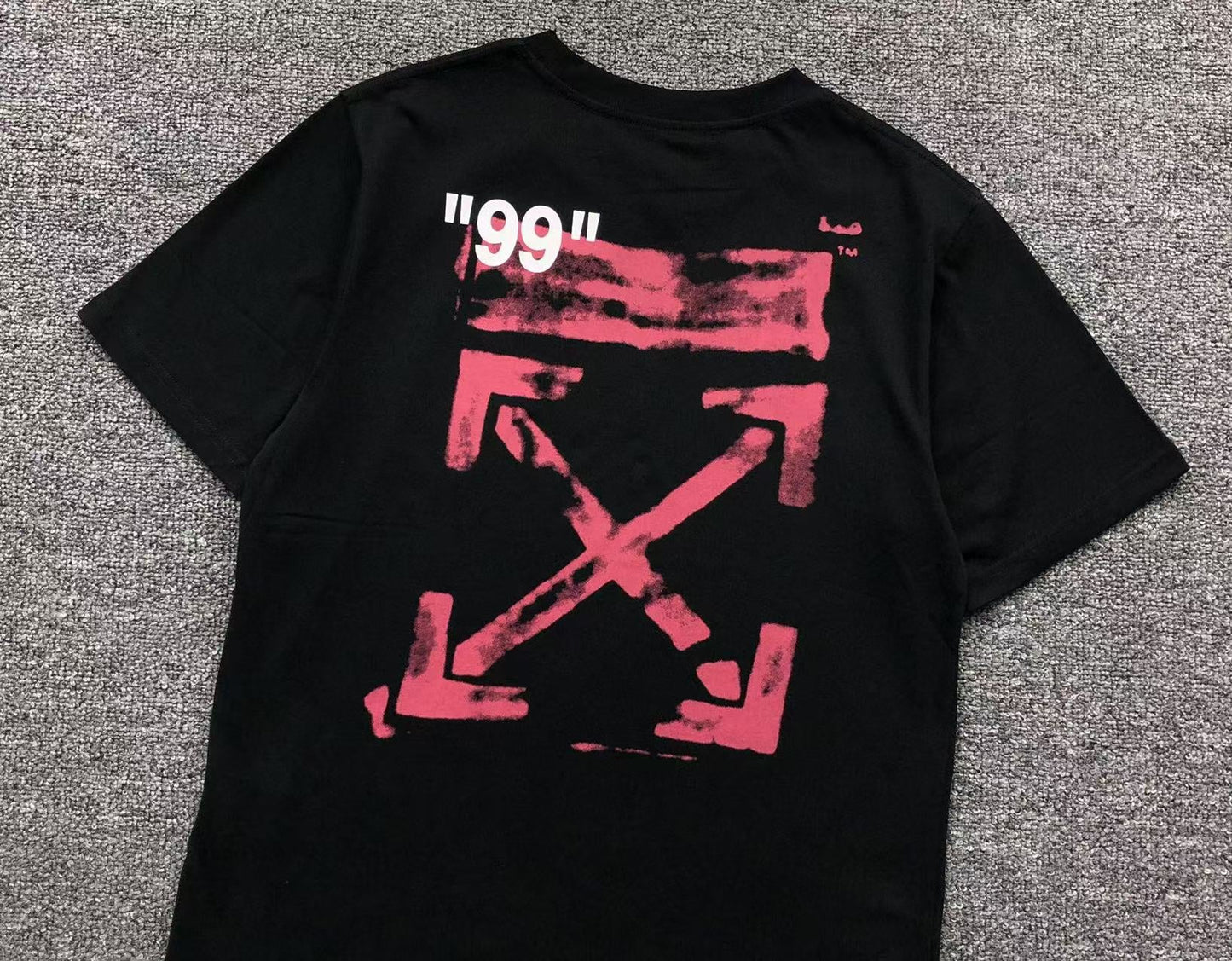 Off White Impressionism Tee Black