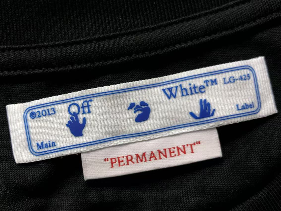 Off White Impressionism Tee Black