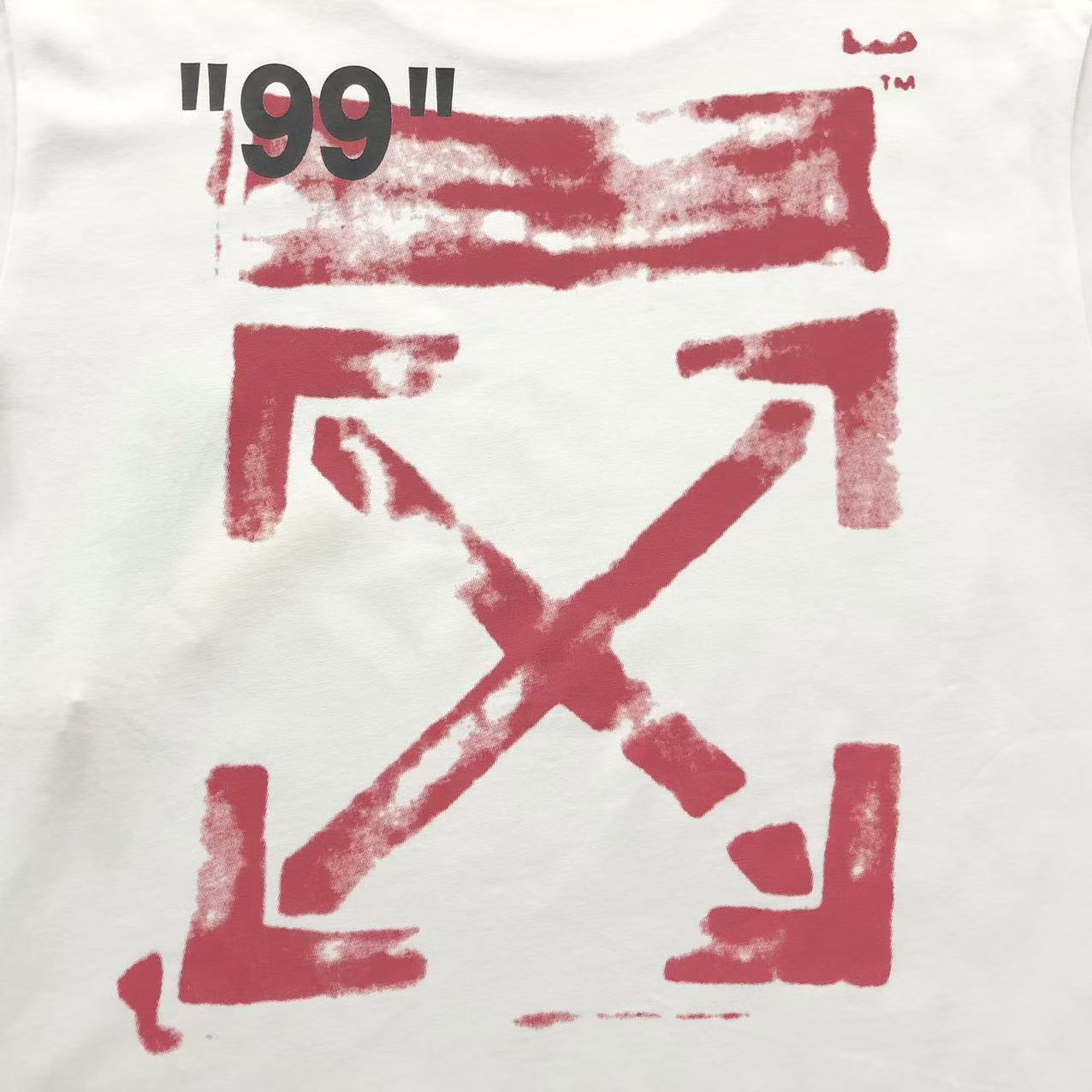 Off White Impressionism Tee White