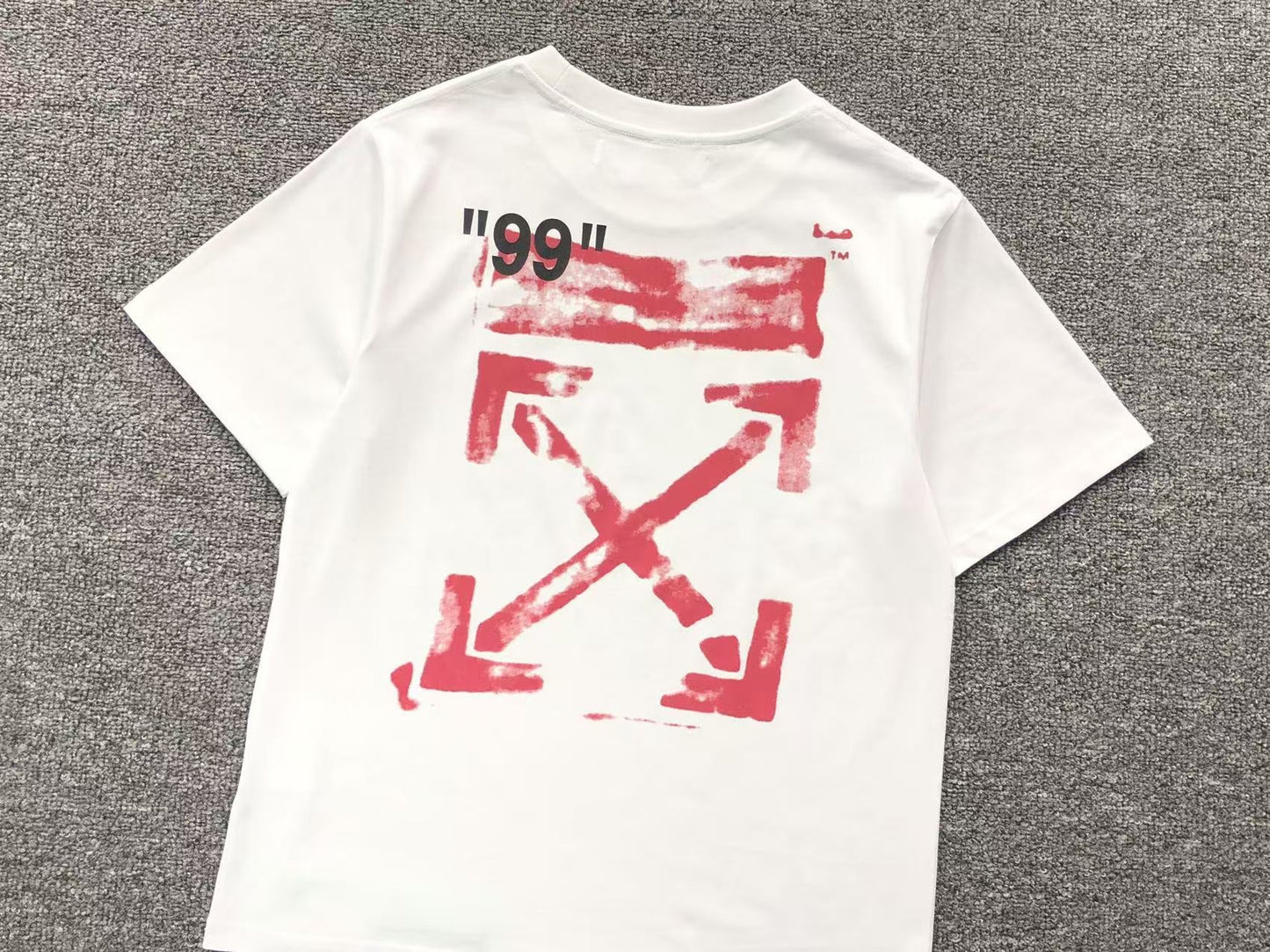Off White Impressionism Tee White