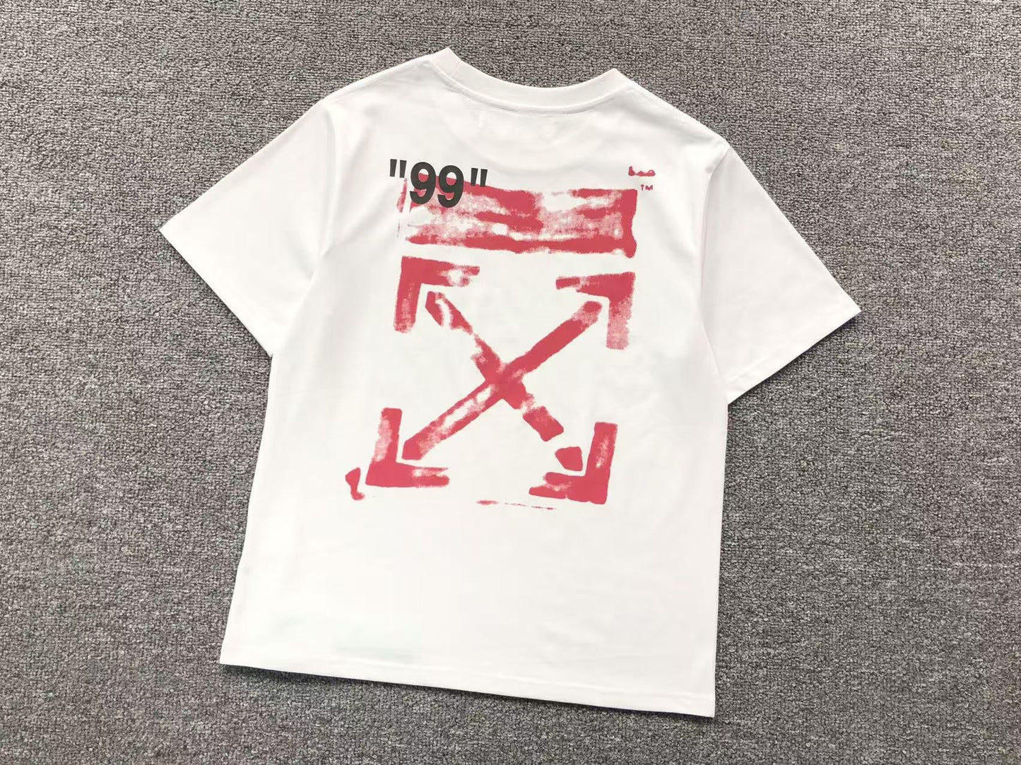 Off White Impressionism Tee White