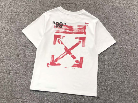 Off White Impressionism Tee White