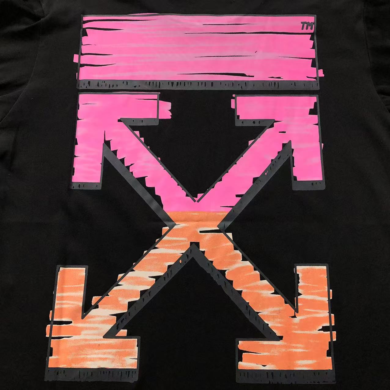 Off White Marker Arrow Tee Black