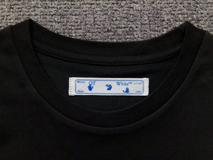 Off White Marker Arrow Tee Black
