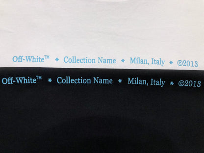 Off White Marker Arrows Tee White