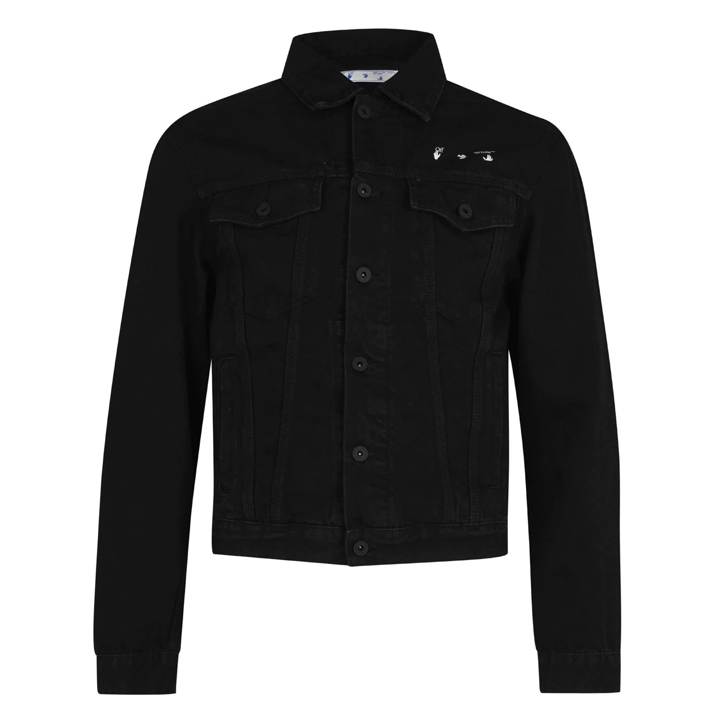 OFF WHITE MARKER DENIM JACKET