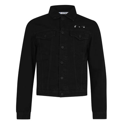 OFF WHITE MARKER DENIM JACKET