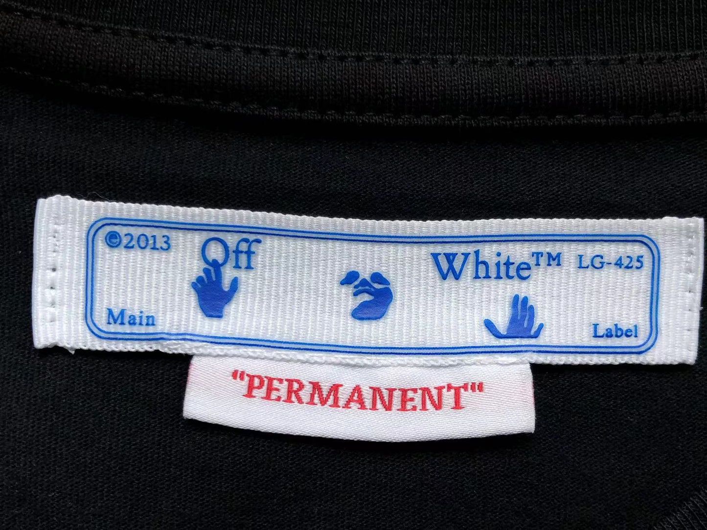 Off White Moon Arrow Tee Black