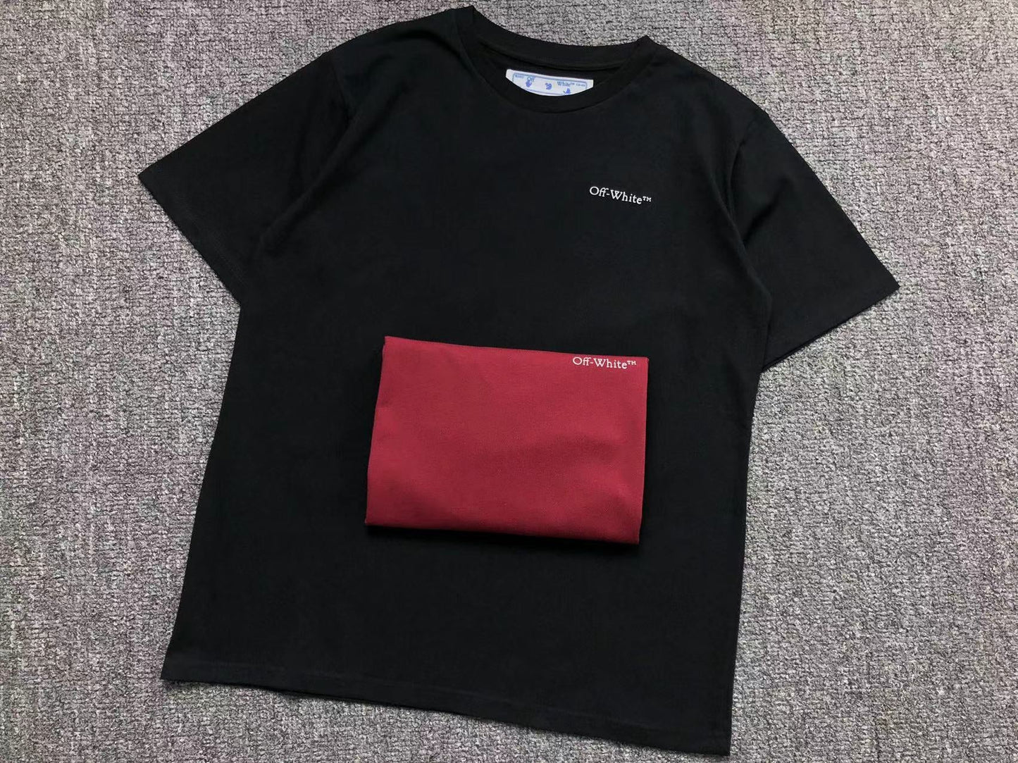 Off White Moon Arrow Tee Red