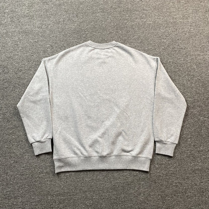 OFF WHITE OFF STAMP CREWNECK GREY