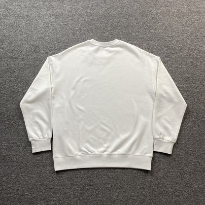OFF WHITE OFF STAMP CREWNECK WHITE