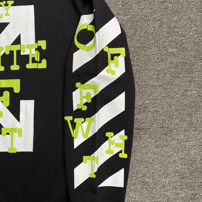 OFF WHITE OPPOSITE ARROW CREWNECK BLACK