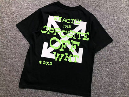 Off White Opposite Arrows Tee Black