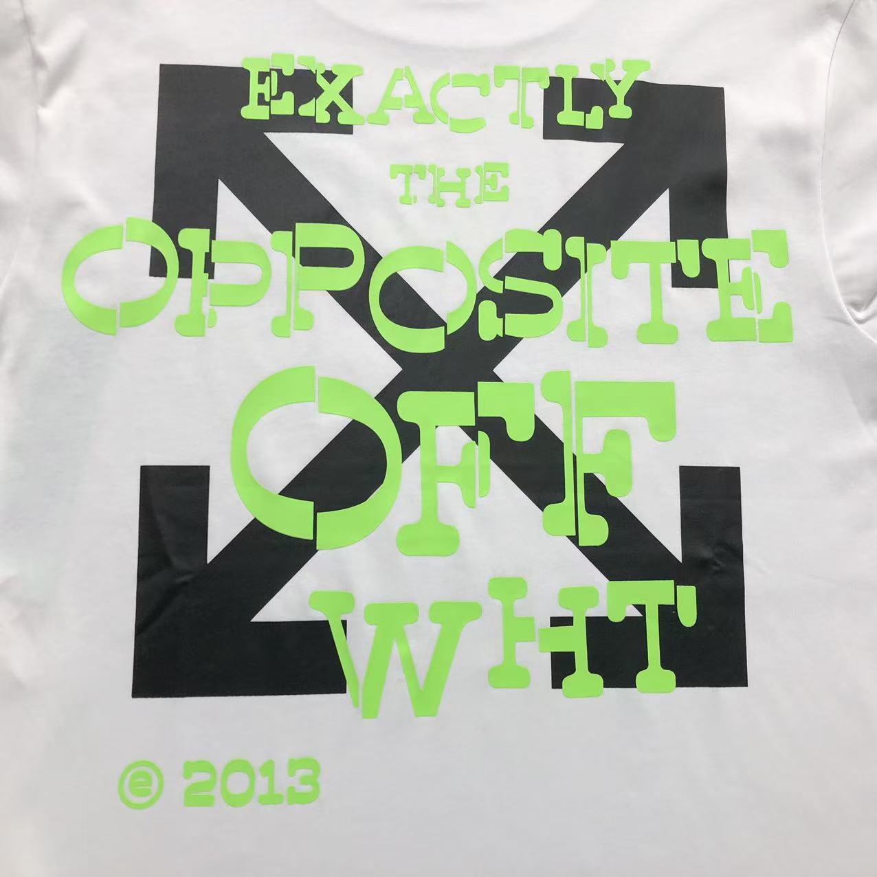 Off White Opposite Arrows Tee White