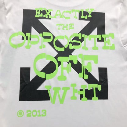 Off White Opposite Arrows Tee White