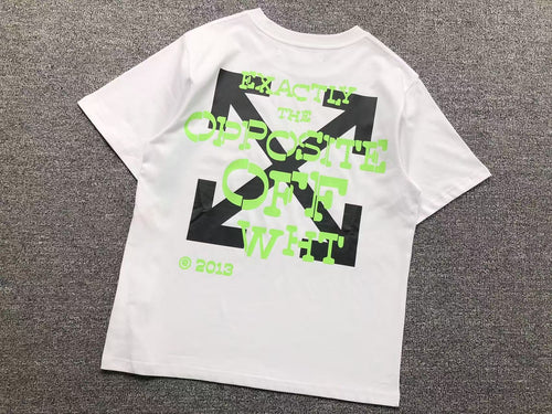 Off White Opposite Arrows Tee White