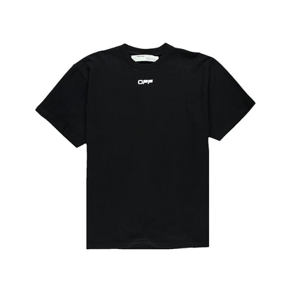 OFF-WHITE OVERSIZED AIRPORT TAPE T-SHIRT BLACK