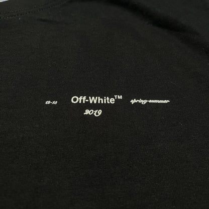 OFF-WHITE OVERSIZED DIAG ARROWS T-SHIRT BLACK/MULTICOLOR