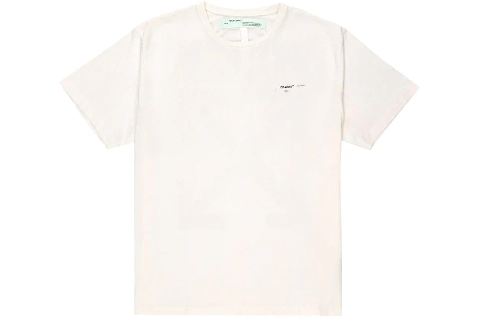 OFF-WHITE OVERSIZED DIAG ARROWS T-SHIRT WHITE/MULTICOLOR