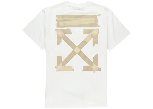 OFF-WHITE OVERSIZED TAPE ARROWS T-SHIRT WHITE