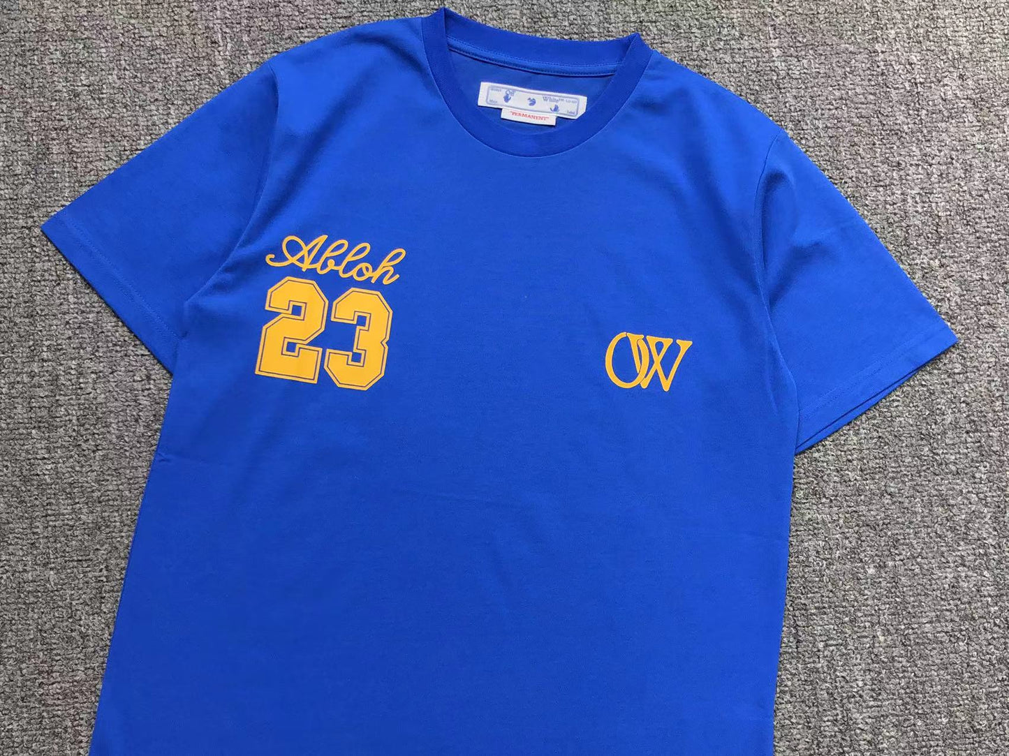 Off White OW 23 Tee Blue