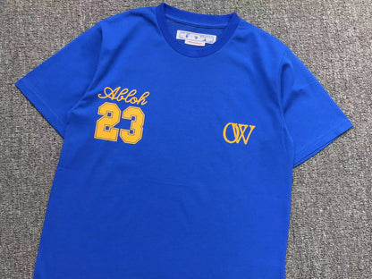 Off White OW 23 Tee Blue
