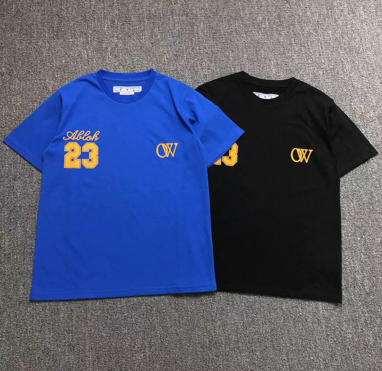 Off White OW 23 Tee Blue