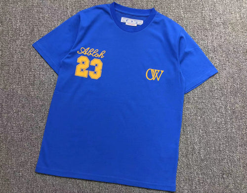 Off White OW 23 Tee Blue