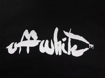 Off White Paint Arrow Tee Black