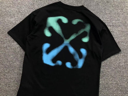 Off White Paint Arrow Tee Black
