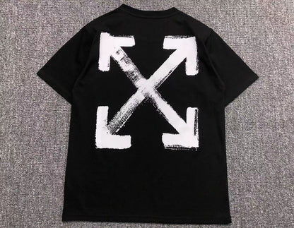 Off White Paint Arrow Tee Black
