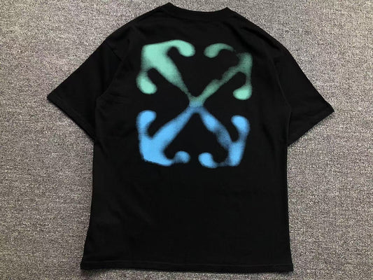 Off White Paint Arrow Tee Black