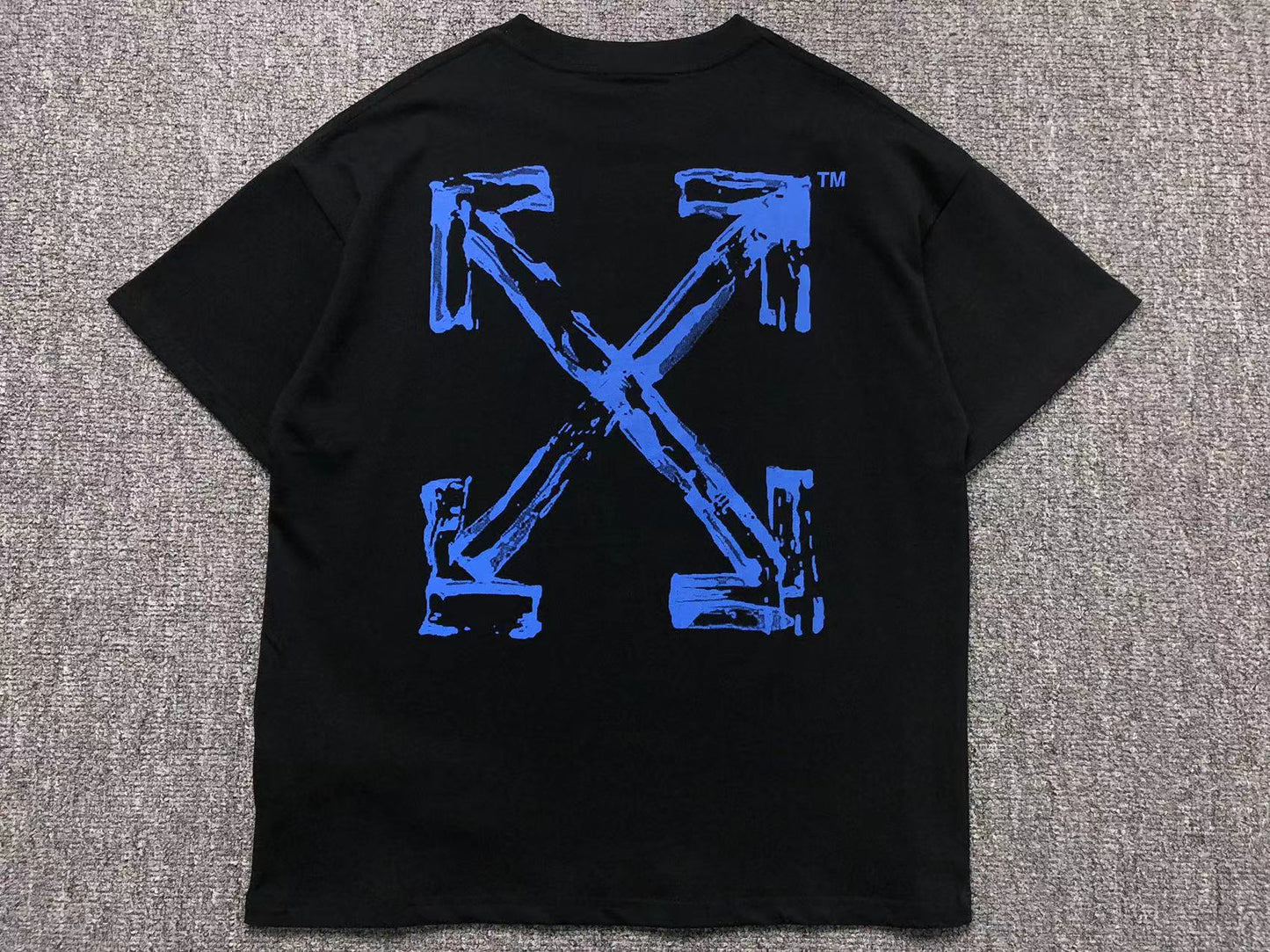 Off White Paint Arrow Tee Black
