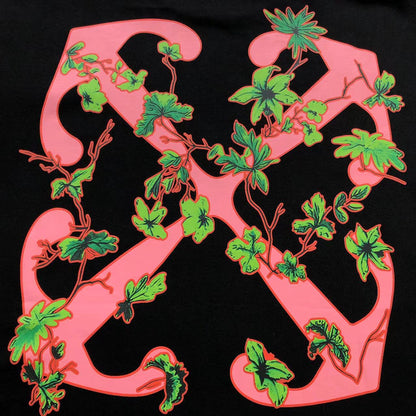 Off White Ramage Flower Arrow Tee Black