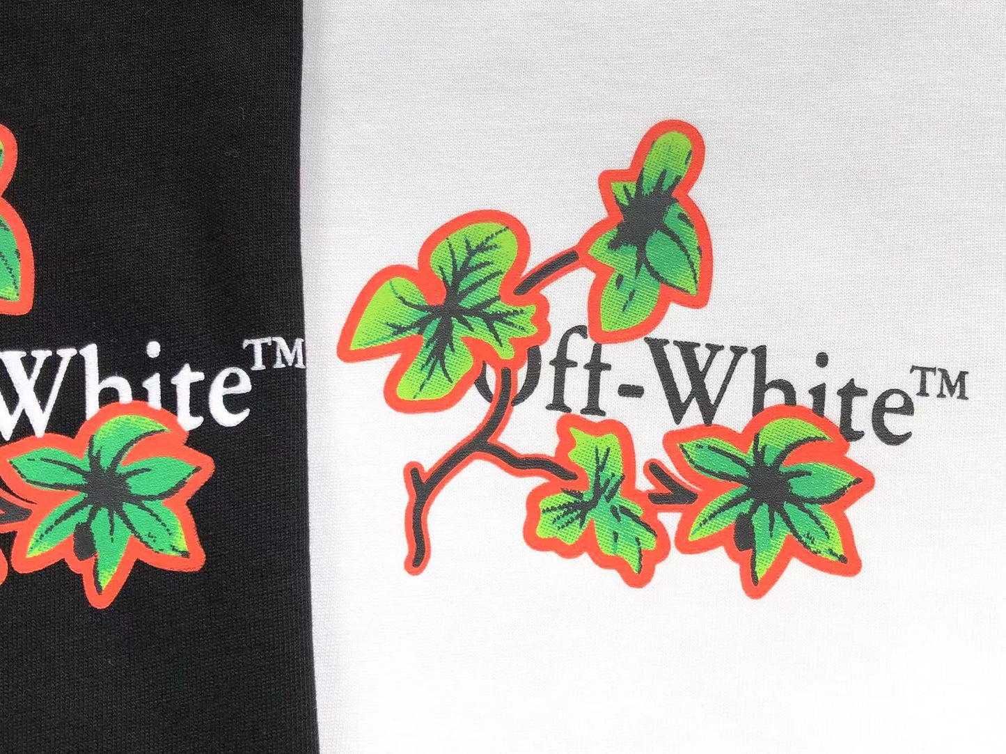 Off White Ramage Flower Arrow Tee White