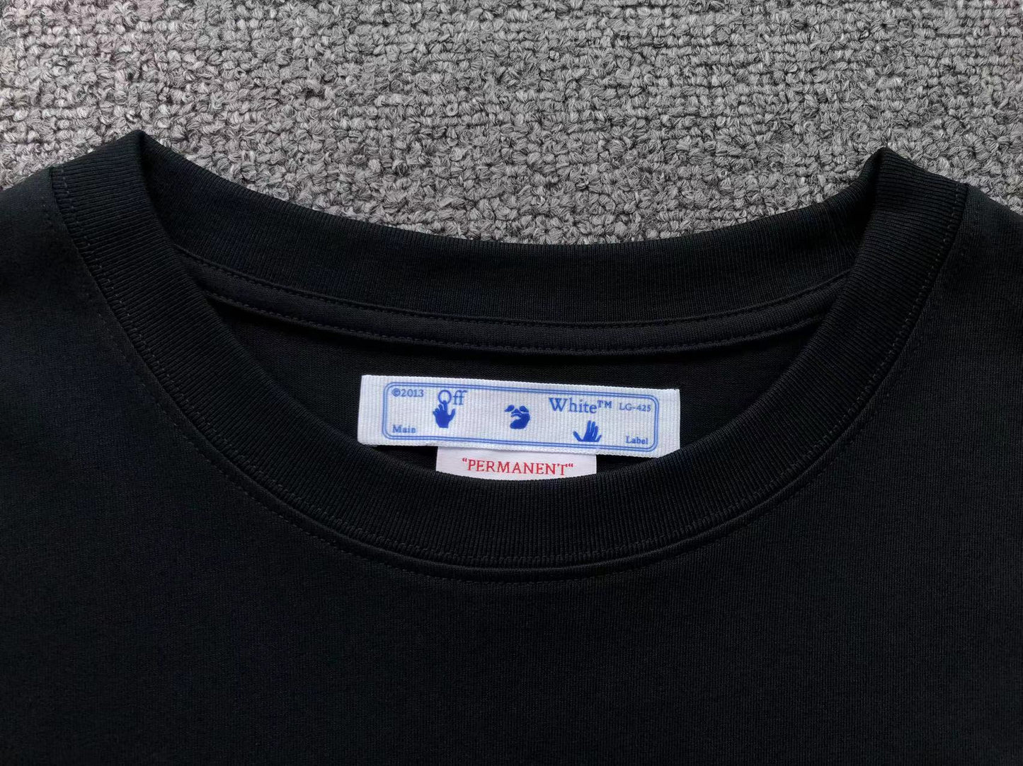 Off White Rationalism Tee Black