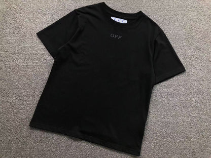 Off White Rubber Arrow Tee Black