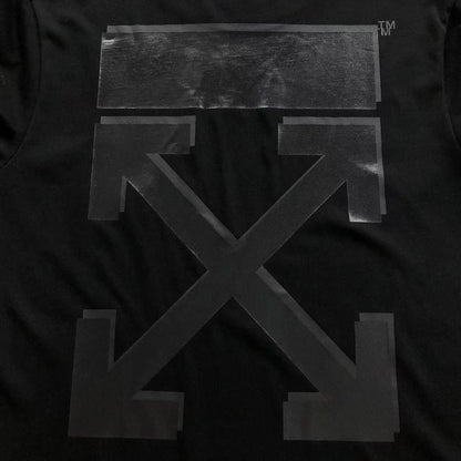 Off White Rubber Arrow Tee Black
