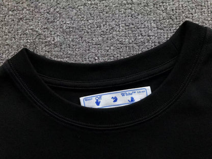 Off White Rubber Arrow Tee Black