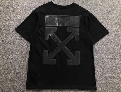 Off White Rubber Arrow Tee Black