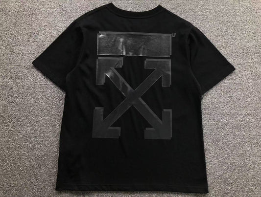 Off White Rubber Arrow Tee Black