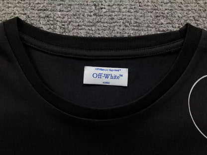 Off White Scan Arrow Tee Black