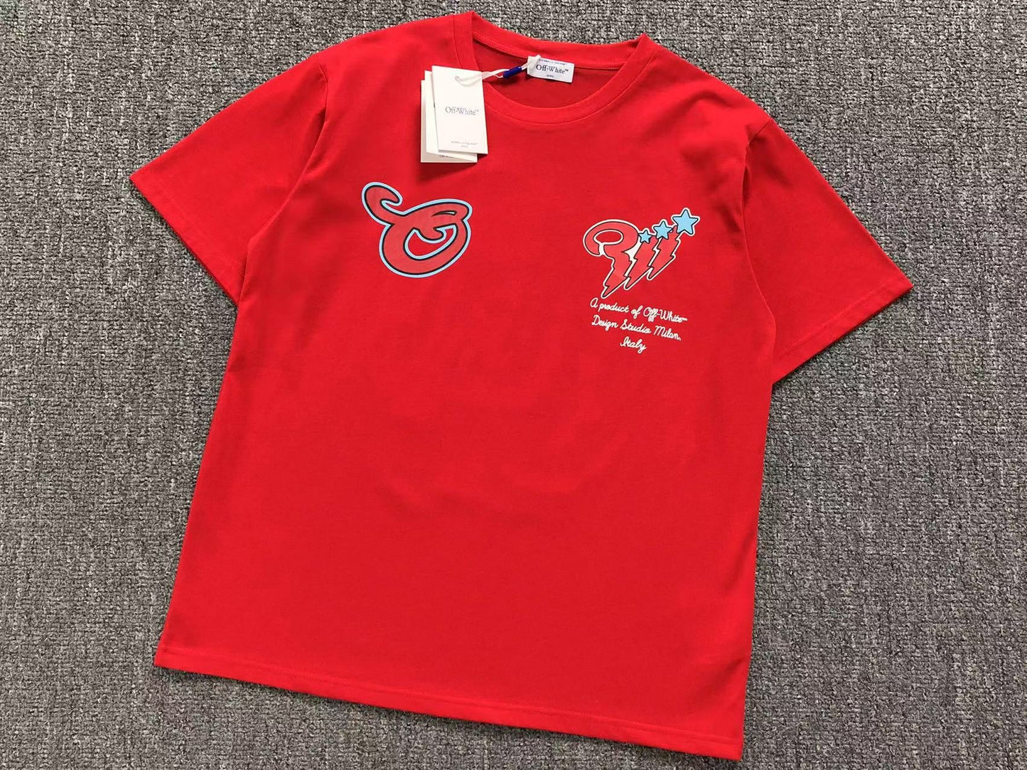 Off White Scorpio Tee Red