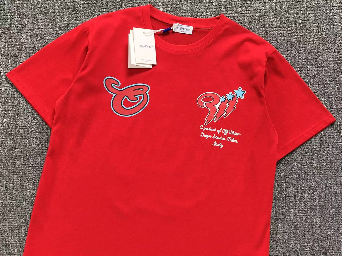 Off White Scorpio Tee Red